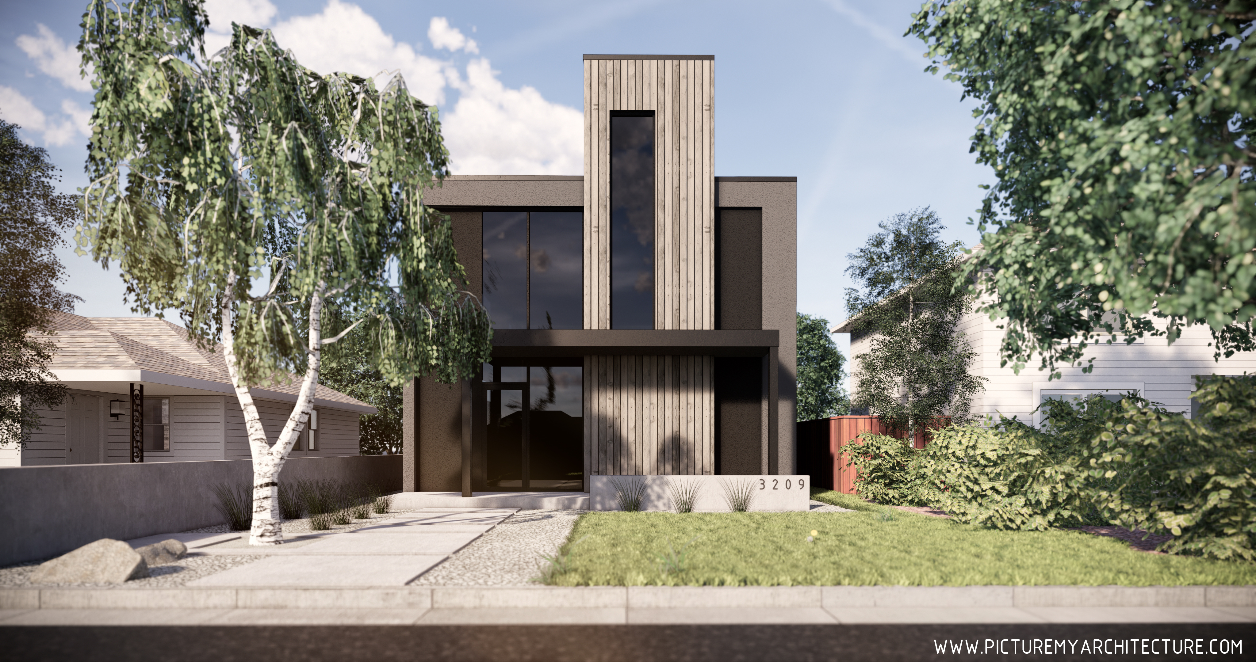 FRONT VIEW – picture my architecture